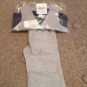 NWT. 6-9 months vest and pants